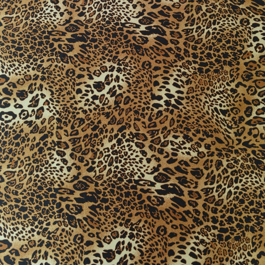 Satin Elastic - Animal Print