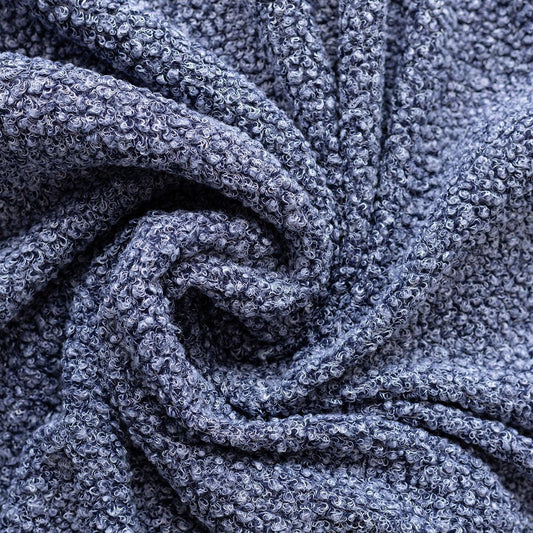 Stofa Boucle Albastra