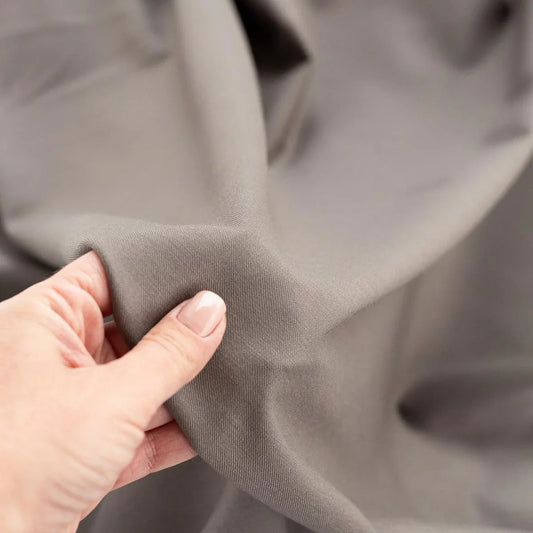 Stofita bumbac si matase grej