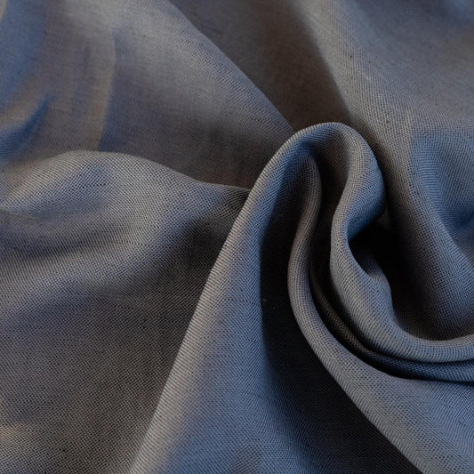 Stofita bumbac si matase gri