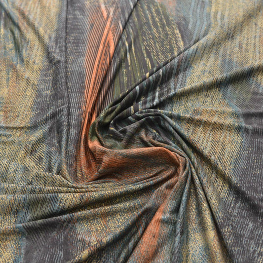 Tricot sintetic elastic multicolor