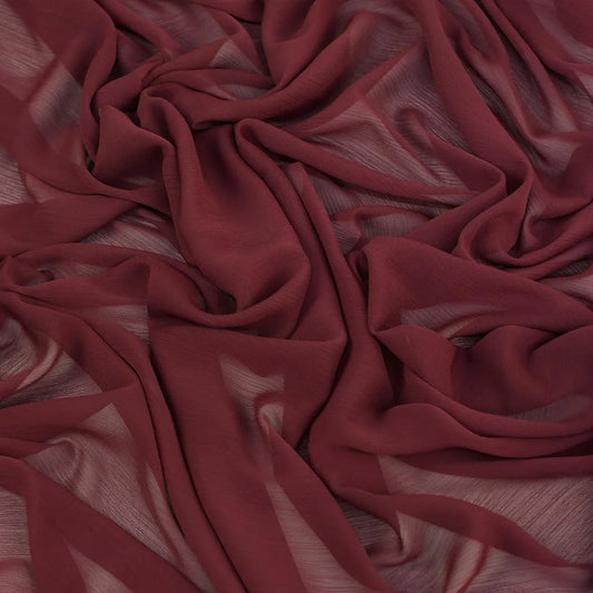 Voal Chiffon Creponat Albastru