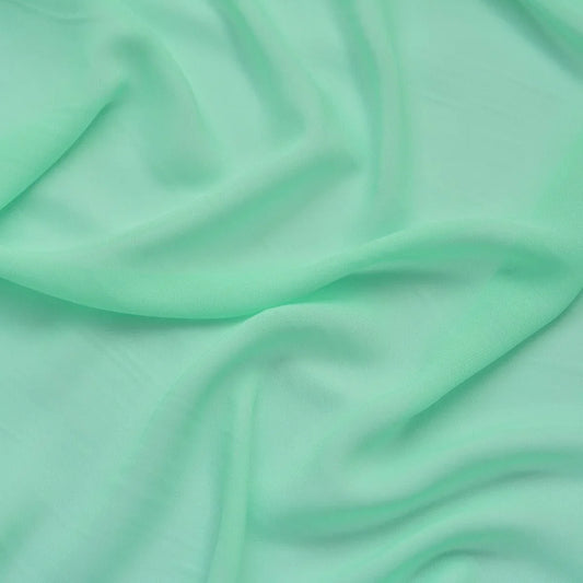 Voal Chiffon - Verde menta