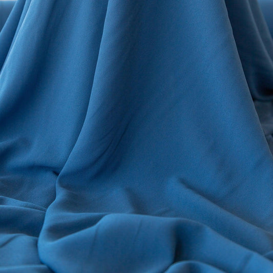 Voal Georgette Albastru 2