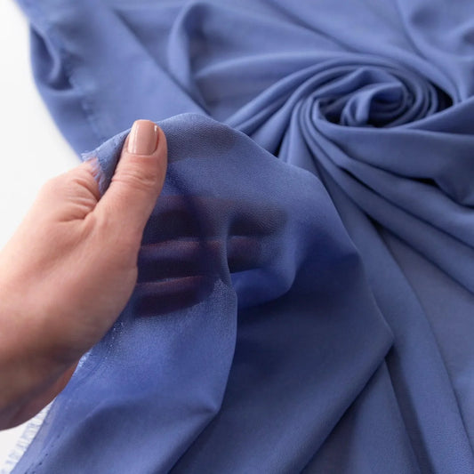 Voal Georgette Albastru 3