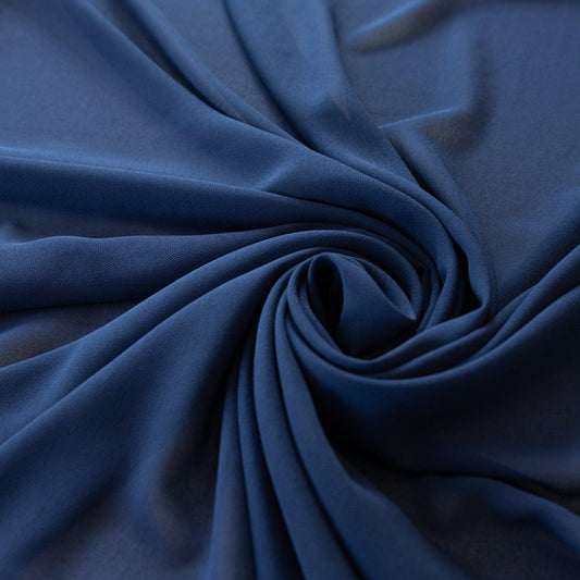 Voal Georgette Bleumarin