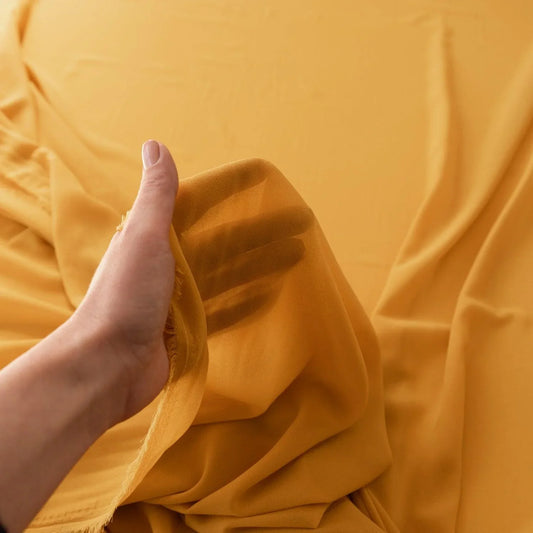 Voal Georgette Galben Mustar