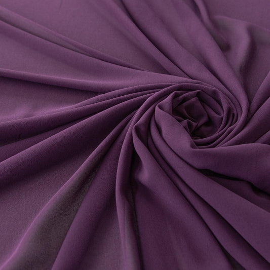 Voal Georgette Mov Pruna