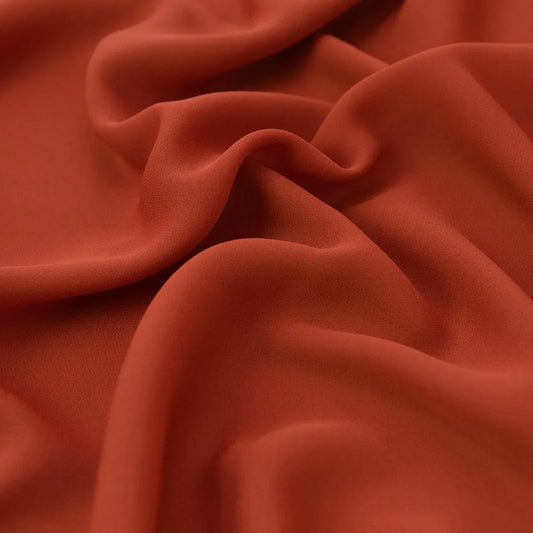 Voal Georgette - Rosu Caramiziu