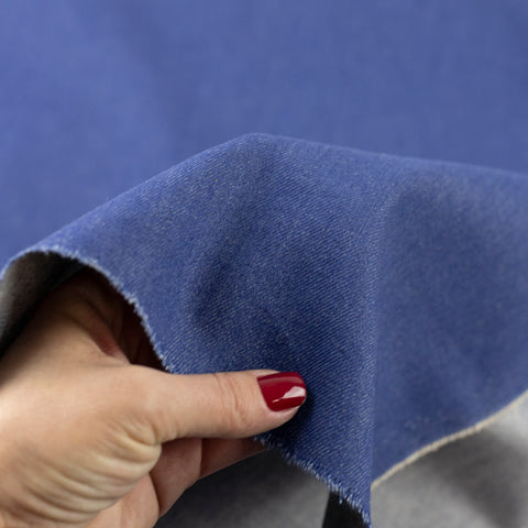 Blug (denim) Albastru Clasic Elastic