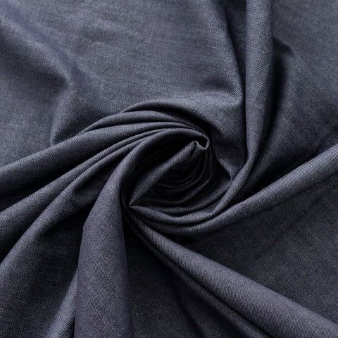 Blug (denim) Albastru Inchis usor elastic 2