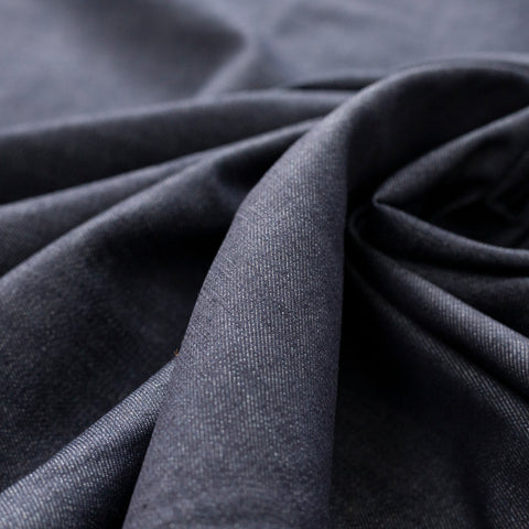 Blug (denim) Albastru Inchis usor elastic 2