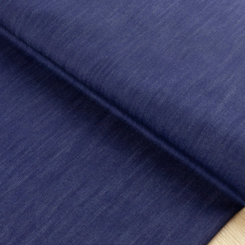 Blug (denim) albastru indigo elastic