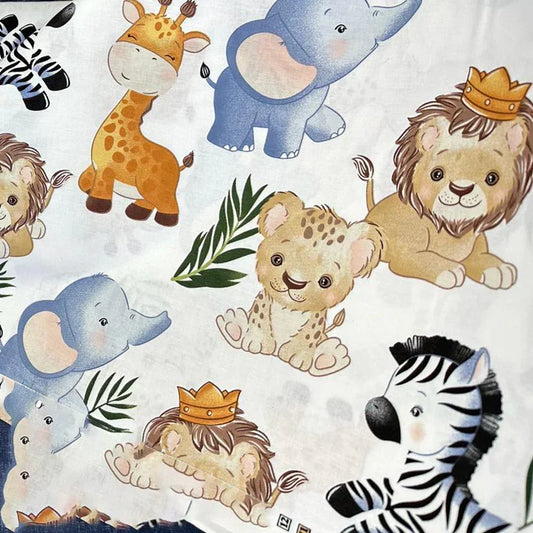 Bumbac lenjerie de pat Animale 240 cm