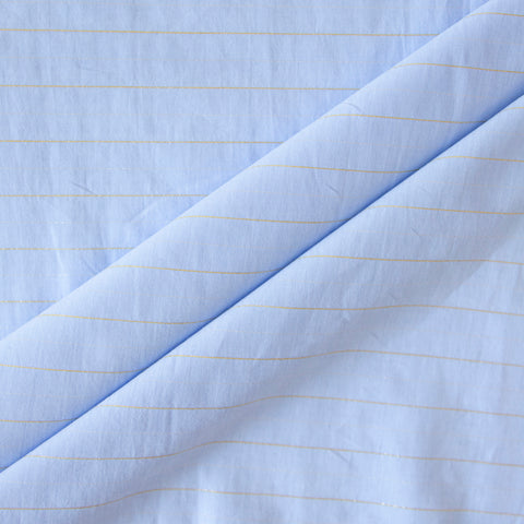 Bumbac Bleu cu Fir Metalic