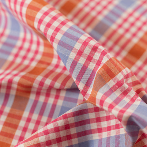 Pachet 21 metri Bumbac camasi cu carouri