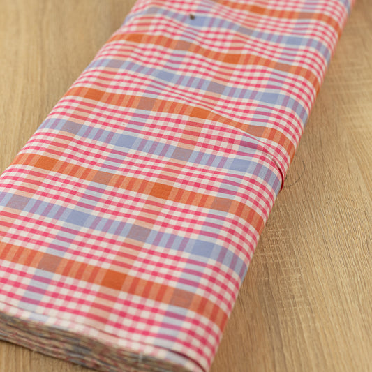 Pachet 21 metri Bumbac camasi cu carouri