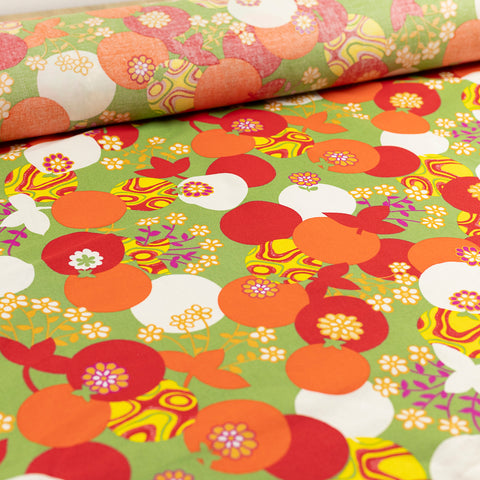 Bumbac cu imprimeu floral