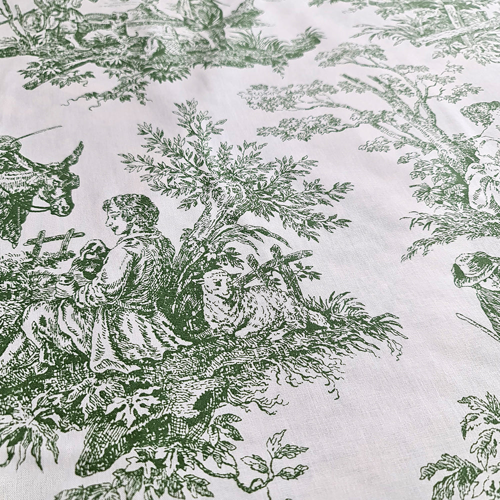 Bumbac lenjerie de pat Desen Verde