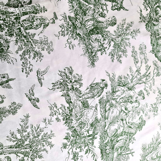 Bumbac lenjerie de pat Desen Verde