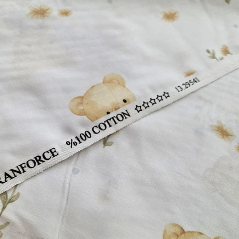 Bumbac lenjerie de pat Ursulet 240 cm