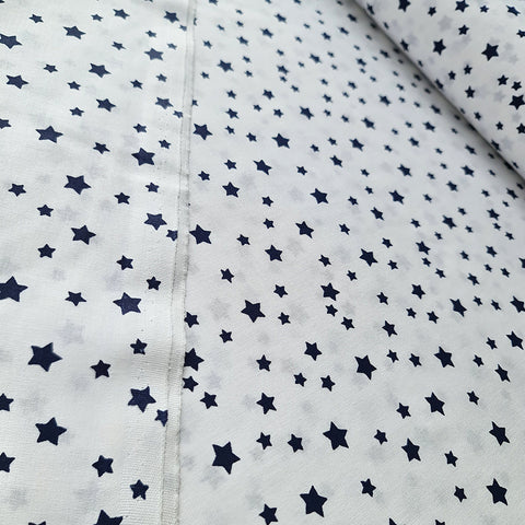 Bumbac lenjerie de pat imprimat stelute 240 cm