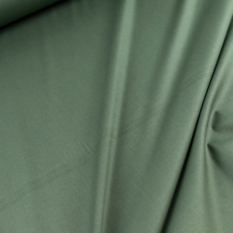 Bumbac verde elastic - camasi, bluze, rochii
