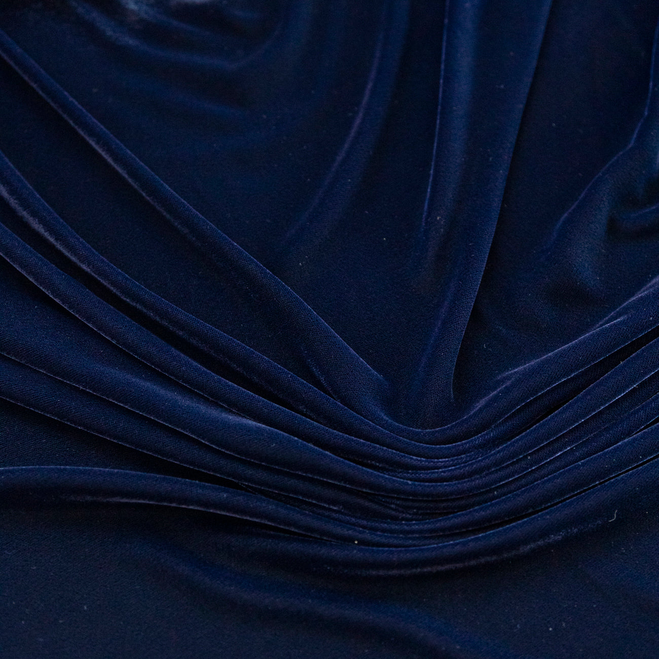 Catifea Matase Albastru Indigo