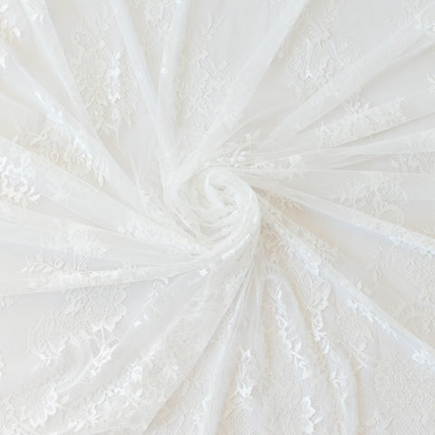 Dantela Chantilly Ivoire