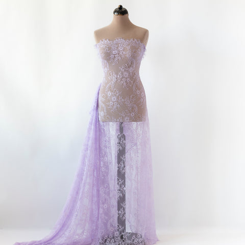 Dantela Chantilly Mov - Lila