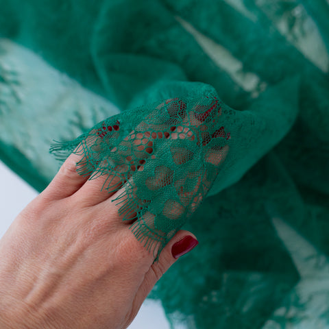 Dantela Chantilly Verde