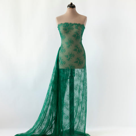 Dantela Chantilly Verde
