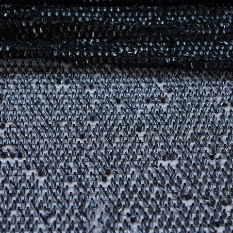 Dantela neagra cu paiete
