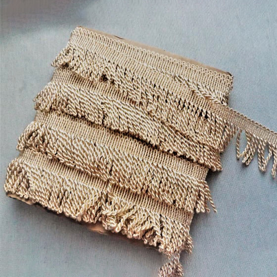 Franjuri aurii 6 cm latime - Rola 11 m