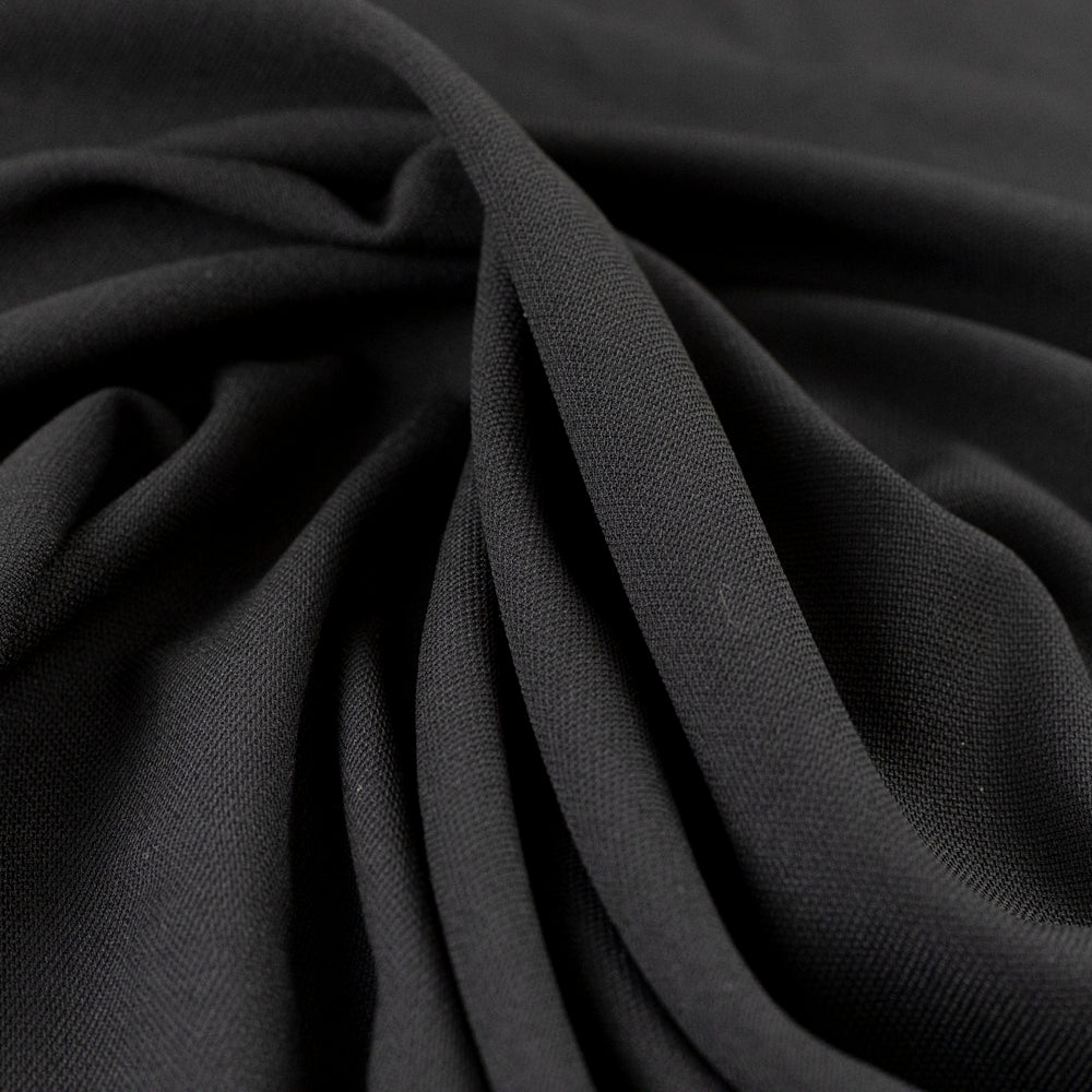 Stofita neagra elastica (rochii, costume, pantaloni)