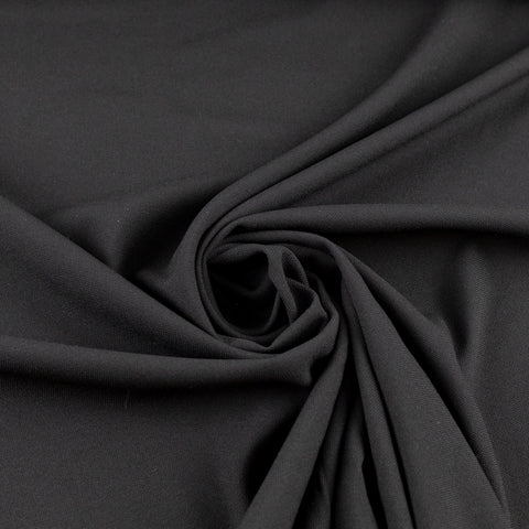 Stofita neagra elastica (rochii, costume, pantaloni)