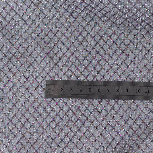 Lurex Gri cu Sclipici