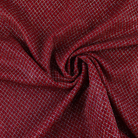 Lurex Rosu cu Sclipici