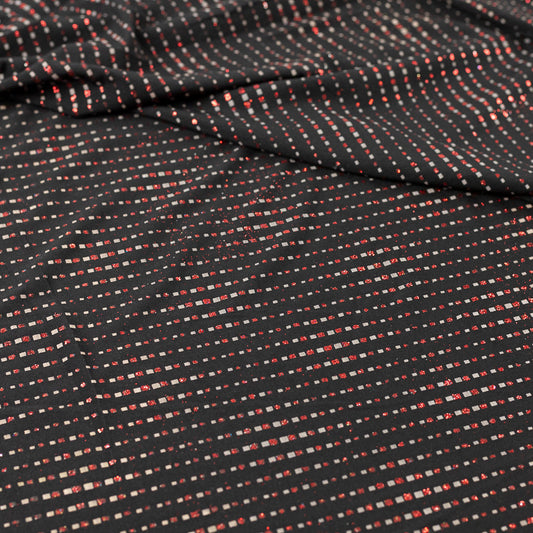 Pachet 11 metri Lycra cu sclipici