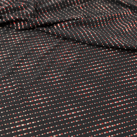 Pachet 11 metri Lycra cu sclipici