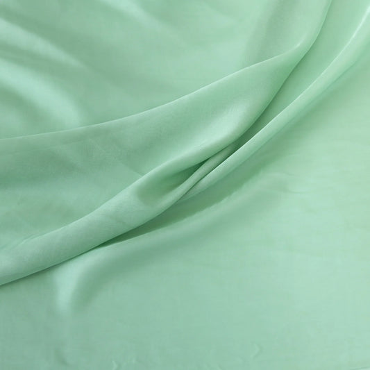 Matase Naturala Verde Deschis