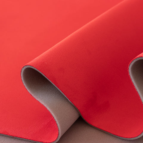 Material Tapitat Auto Rosu Tip Alcantara