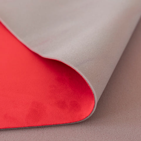 Material Tapitat Auto Rosu Tip Alcantara