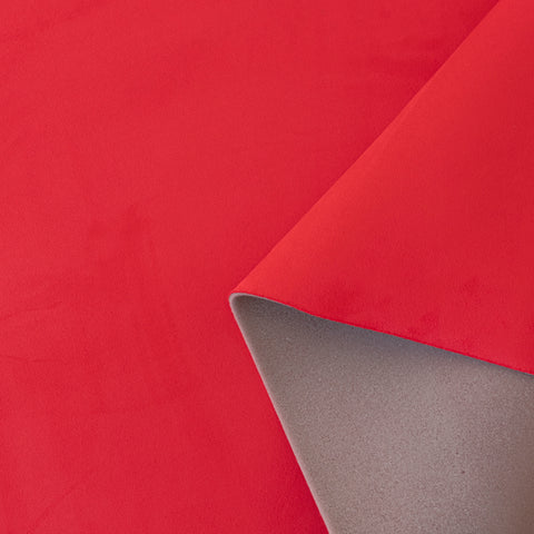 Material Tapitat Auto Rosu Tip Alcantara