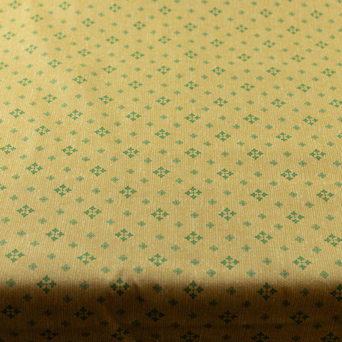 Material pentru fata de masa Galben cu stelute