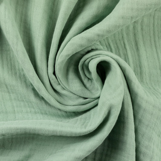 Muselina Premium Verde Menta 4 Straturi