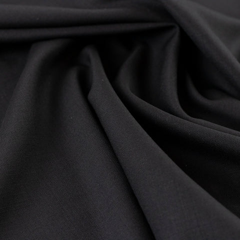 Pachet 10 metri stofita elastica neagra cu Lana