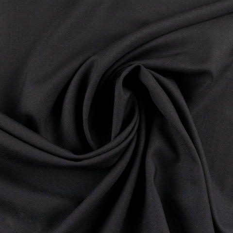 Pachet 10 metri stofita elastica neagra cu Lana