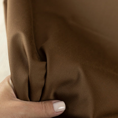 Pachet 11 metri bumbac elastic satinat Maro