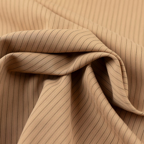 Pachet 11 metri stofita crem cu dungi